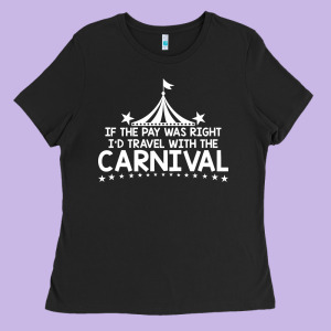 Carnival Ladies Tee Designed By Linhvisuals