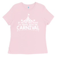 Bubblegum Pink carnival Ladies Tee - linhVisuals