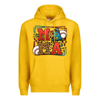 Lemon leopard baseball mama Mother's Day Premium Hoodie - LillyAllenDesigns