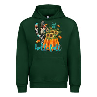 Forest Green hello fall Urban Hoodie - JahusDesignShop