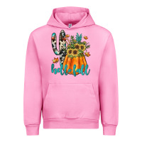 Fuchsia Pink hello fall Urban Hoodie - JahusDesignShop