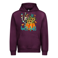 Mauve Wine hello fall Urban Hoodie - JahusDesignShop