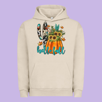 Hello Fall Urban Hoodie Designed By Jahusdesignshop