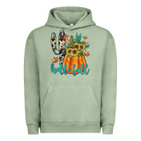 Pigment Oil Green hello fall Urban Hoodie - JahusDesignShop
