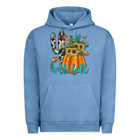 Pigment Pebble Blue hello fall Urban Hoodie - JahusDesignShop