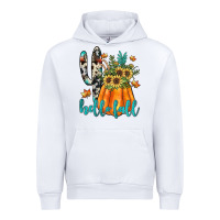 White hello fall Urban Hoodie - JahusDesignShop