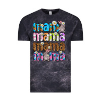 Cloud Black Easter mama mama mama Vintage Tee - OliviaCreatesArt