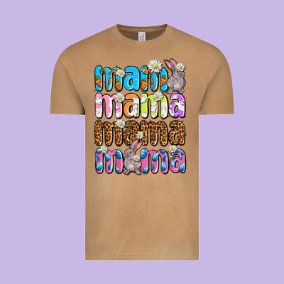 Easter Mama Mama Mama Vintage Tee Designed By Oliviacreatesart