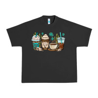 Pigment Black bull skull coffee cups Urban Heavy Tee - OliviaCreatesArt