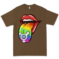 Cacao Pride LGBT Sign Tongue Premium Tee - Jasminsmagicworld