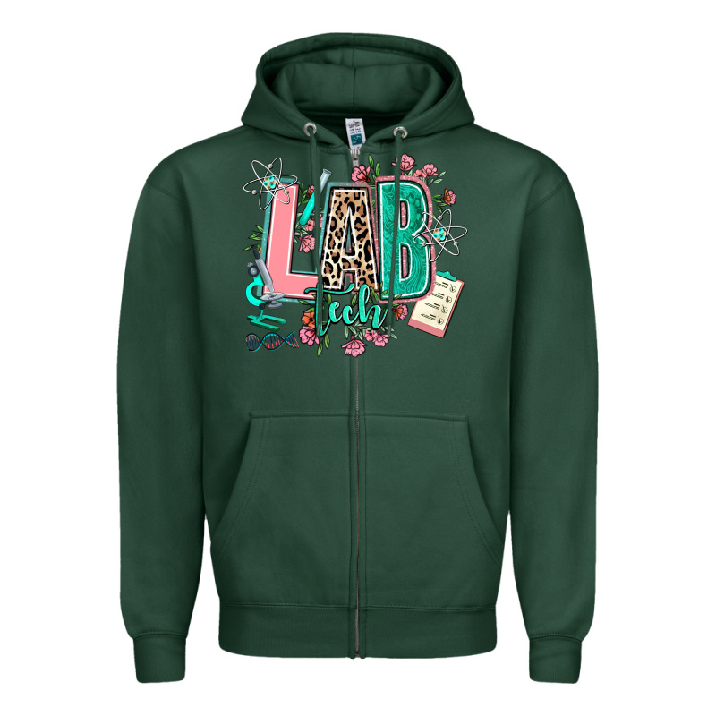 Lab Tech Zipper Hoodie by AdoDesignShop | Teevron