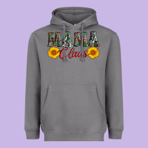 Mama Claus Heavyweight Hoodie Designed By Adodesignshop
