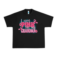 Black i wear pink for my grandma Urban Heavy Tee - FaDigitalArtStudio