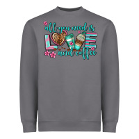 Storm all you need is love and coffee Heavyweight Sweatshirt - AdoDesignShop