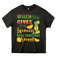 Asphalt when life gives you lemons make something Heavy Core Tee - RanaPortraitStore