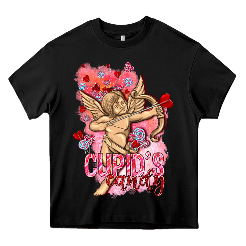 Cupids Candy With Candies Valentine's Day Heavy Core Tee by HowdyJamesFarm | Teevron