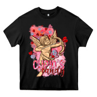 Black Cupids candy with candies Valentine's Day Heavy Core Tee - HowdyJamesFarm
