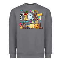 Storm happy first day of school Heavyweight Sweatshirt - AdoDesignShop