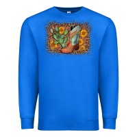 True Royal cowboy boots cactus leopard Premium Sweatshirt - AdoDesignShop