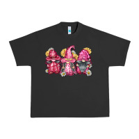 Pigment Black breast cancer gnomes Urban Heavy Tee - FaDigitalArtStudio