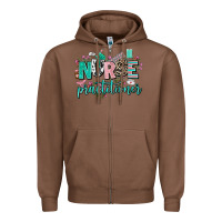 Chestnut nurse practitioner Zipper Hoodie - AdoDesignShop