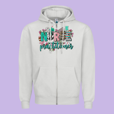 Nurse Practitioner Zipper Hoodie Designed By Adodesignshop