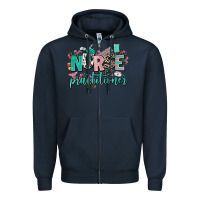 Navy nurse practitioner Zipper Hoodie - AdoDesignShop