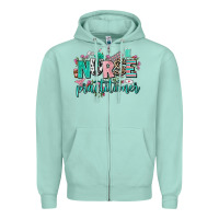 Seafoam nurse practitioner Zipper Hoodie - AdoDesignShop