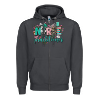 Smoke nurse practitioner Zipper Hoodie - AdoDesignShop