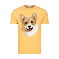 Vintage Mustard Corgi Vintage Tee - Jasminsmagicworld