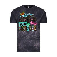 Cloud Black Easter Day Monster truck Easter egg crusher Vintage Tee - OliviaCreatesArt