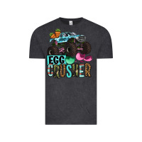 Vintage Black Easter Day Monster truck Easter egg crusher Vintage Tee - OliviaCreatesArt
