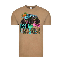 Vintage Coffee Easter Day Monster truck Easter egg crusher Vintage Tee - OliviaCreatesArt