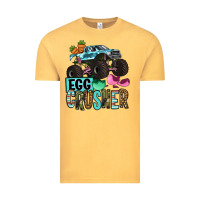 Vintage Mustard Easter Day Monster truck Easter egg crusher Vintage Tee - OliviaCreatesArt