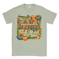 Matcha thankful blessed and kind of a mess Classic Tee - CowGirlArtShop
