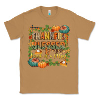 Toasted Coconut thankful blessed and kind of a mess Classic Tee - CowGirlArtShop