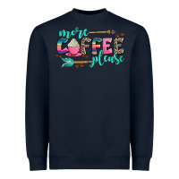 Navy more coffee please Heavyweight Sweatshirt - AdoDesignShop