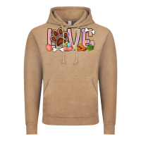 Vintage Coffee Easter love dog paw Vintage Hoodie - BundleAndBundleShop