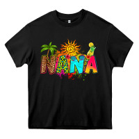 Black summer nana Heavy Core Tee - RanaPortraitStore