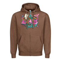 Chestnut lab tech Zipper Hoodie - AdoDesignShop