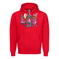 Red lab tech Zipper Hoodie - AdoDesignShop