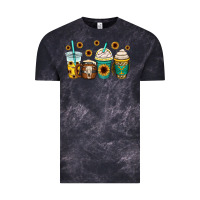 Cloud Black yellowstone coffee cups Vintage Tee - OliviaCreatesArt