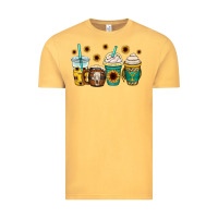 Vintage Mustard yellowstone coffee cups Vintage Tee - OliviaCreatesArt