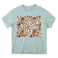 Arona leopard Heavy Core Tee - TumblerDesignByShophia