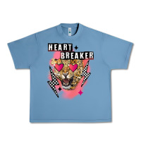 Pebble Blue Heart breaker Valentine's Day Urban Heavy Tee - FaDigitalArtStudio