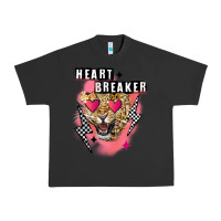 Pigment Black Heart breaker Valentine's Day Urban Heavy Tee - FaDigitalArtStudio