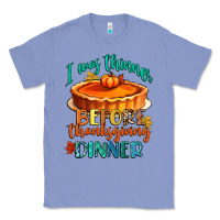 Colony Blue i was thinner before thanksgiving dinner Classic Tee - CowGirlArtShop
