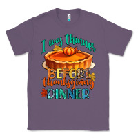 Lavender i was thinner before thanksgiving dinner Classic Tee - CowGirlArtShop