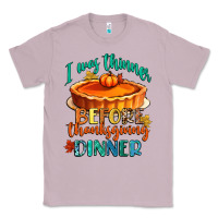 Lilac i was thinner before thanksgiving dinner Classic Tee - CowGirlArtShop