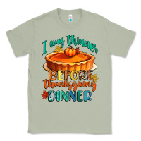 Matcha i was thinner before thanksgiving dinner Classic Tee - CowGirlArtShop